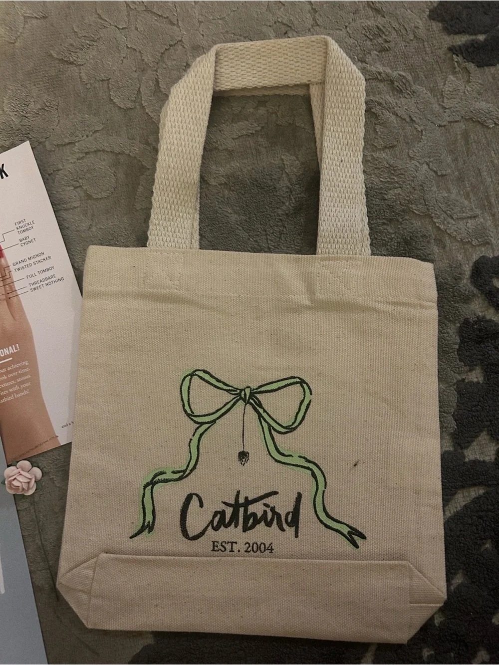 NEW Catbird Natural Canvas Tote with Swan Illustration + Swag & Discount Code